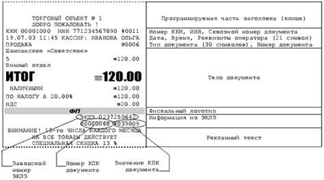 Процесс возратных операций в рамках учетно-кассового документа