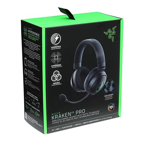 Процесс подключения усовершенствованных наушников Razer Kraken V3 Pro