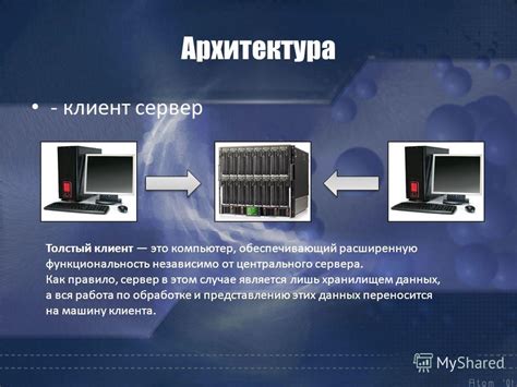 Работа сервера в обработке запросов и предоставлении данных