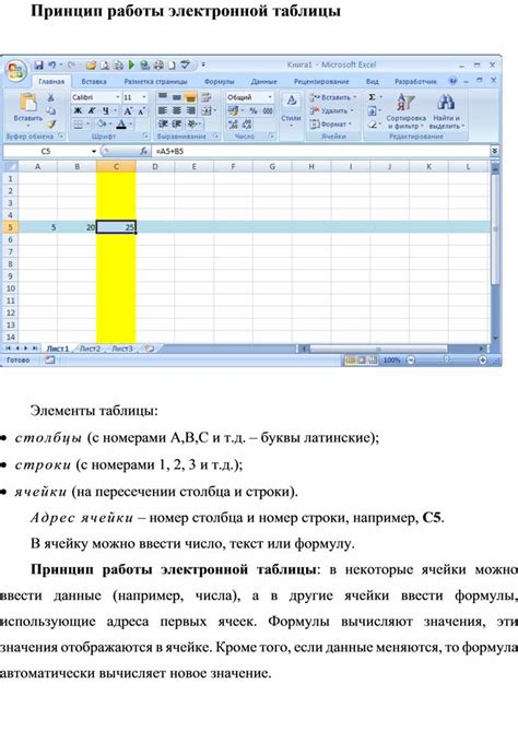 Работа с оформлением гиперссылок в электронной таблице