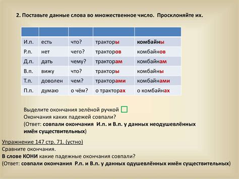 Раздел: Влияние рода существительных на склонение