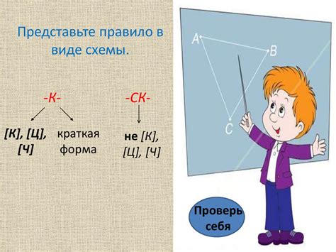 Различение рода прилагательных при наличии приставок и суффиксов