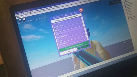 Разъяснение понятия utg в Roblox Studio