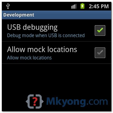 Режим Debugging и USB-отладка на Android-устройстве