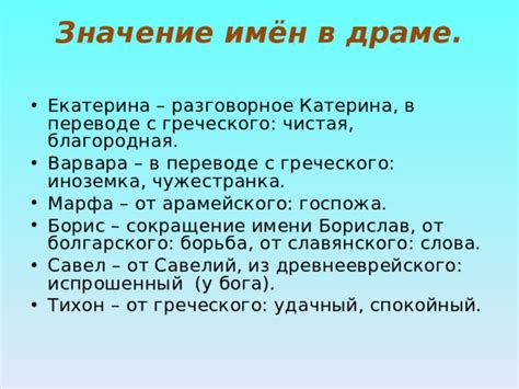 Роль и символика в имени, переводе Натальи с греческого