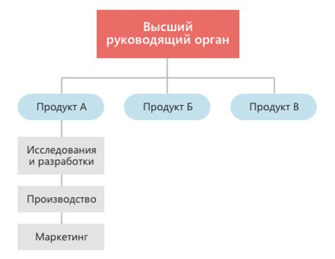 Роль основной секции в структуре организации