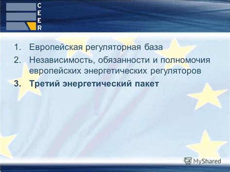 Роль регуляторов и нормативных органов на центральном рынке