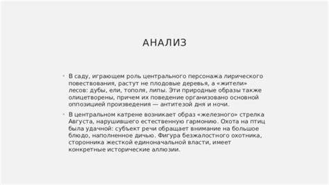 Роль центрального персонажа в просветлении темы садо-мазохизма в произведении