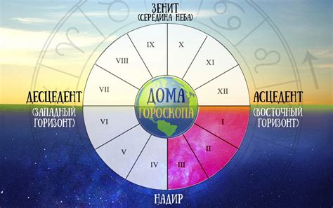 Секреты и советы по распознаванию домов в гороскопе на иллюстрации
