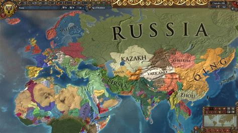 Система управления в игре Europa Universalis IV