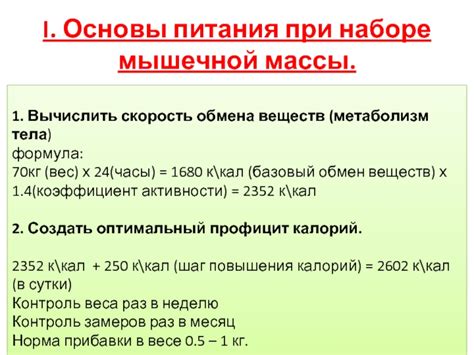 Скорость обмена веществ и роль в наборе веса