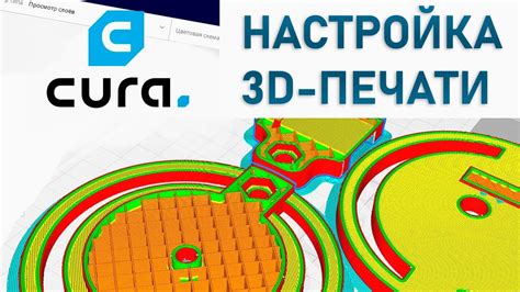 Создание настроек печати в Cura