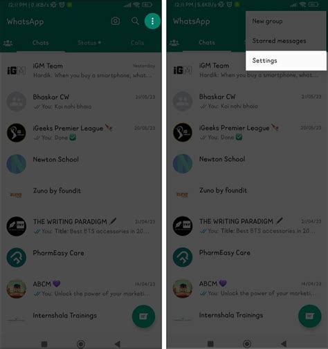 Создание учетной записи в WhatsApp на устройстве Redmi 9 с операционной системой Android