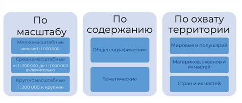 Существенные различия: общегеографические карты vs тематические карты