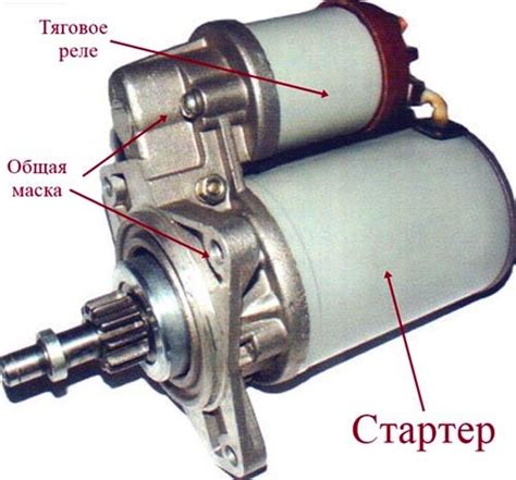 Схема работы стартера ВАЗ 2114