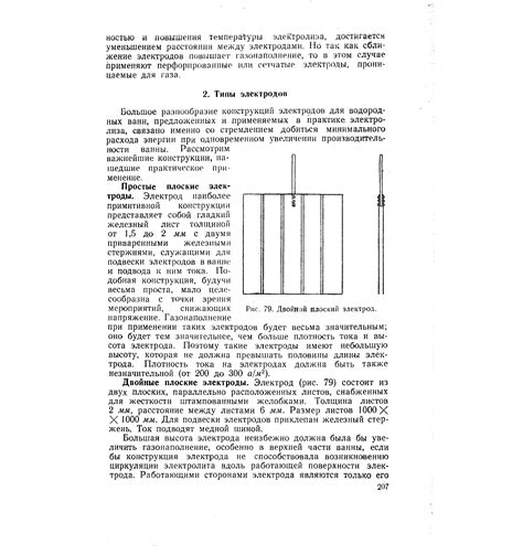 Типы применяемых электродов