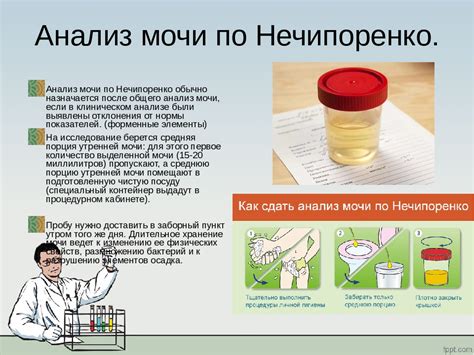 Увеличение достоверности результатов анализа мочи