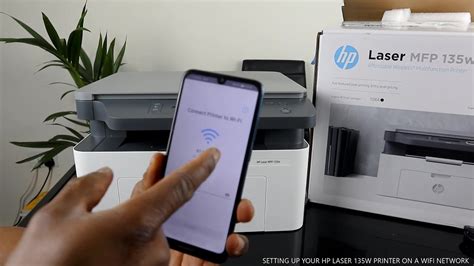 Узнайте, как связать принтер Hp Laser MFP 135w с беспроводной сетью с помощью WPS