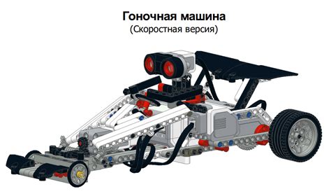 Улучшение эффективности гоночной модели из конструктора Lego