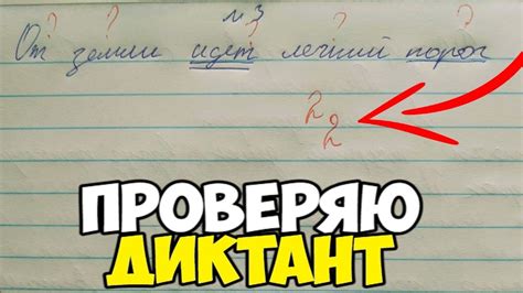 Уникальный раздел статьи: "Особенности проверки диктанта"