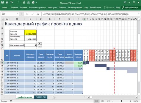 Упрощение анализа информации о днях рождения в Excel