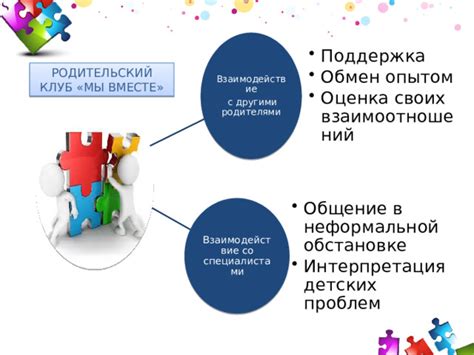 Установите связь с другими родителями для обмена опытом и поддержки