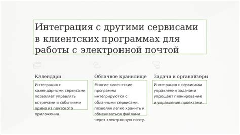 Установка и запуск программного приложения для работы с электронной почтой