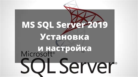 Установка и настройка SQL Server Management Studio