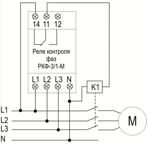 Функциональные возможности реле контроля фаз в автоматической выключательной схеме мощностей 380 В