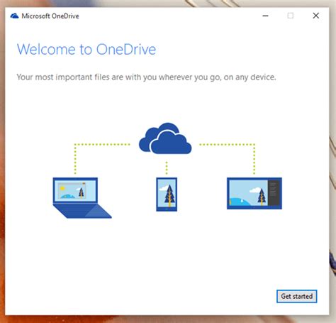 Шаг 1: Вход в аккаунт OneDrive