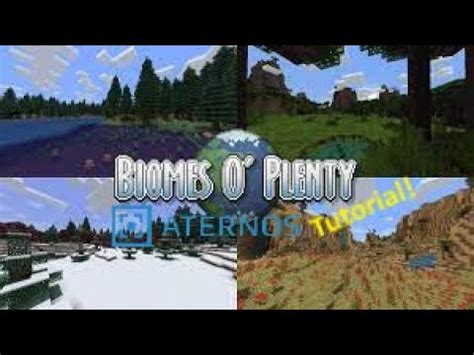 Шаг 3: Конфигурация Biomes O' Plenty на сервере Aternos