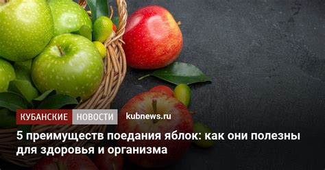 Яблоки и поддержание здоровья сердца