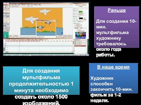  Использование инструментов для создания движущихся изображений 