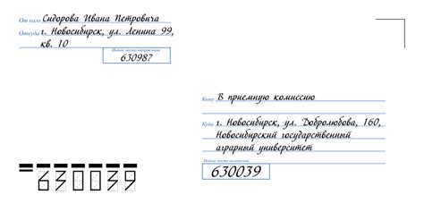  Использование почтового индекса для точного указания адреса доставки 