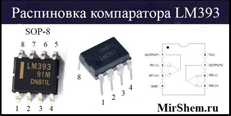  Компаратор LM393: назначение и функциональность 