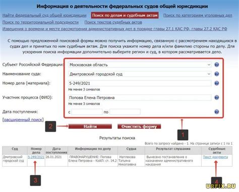  Ограничения и сложности при поиске решений арбитражного суда по фамилии: проблемные аспекты 