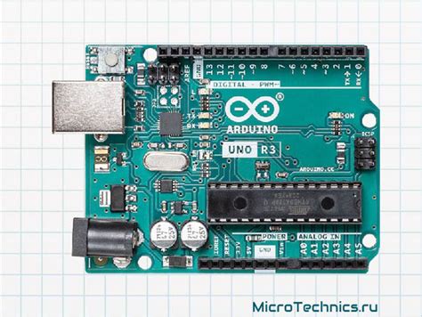  Подготовка платы Arduino Uno 