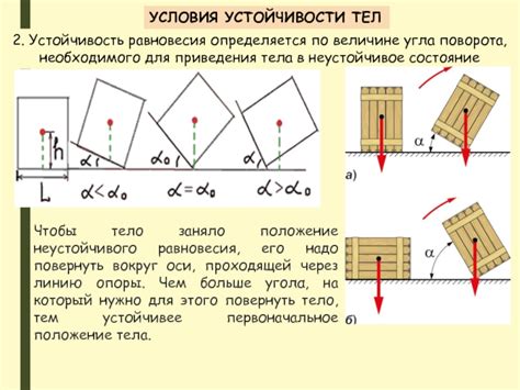  Поддержание равновесия и устойчивость 