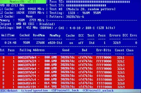  Полезные советы по применению Memtest86 