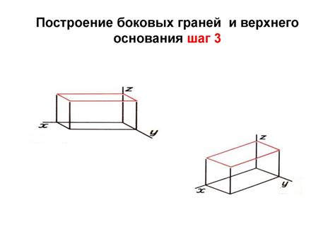  Шаг 3: Построение боковых поверхностей 